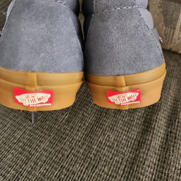 Vans Blue and Tan High-Top Sneakers Mens Size 11.5 NWOT 🎉 HP 🎉 - Picture 4 of 6
